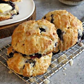 Blueberry Biscuits