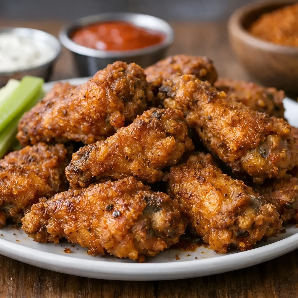 Cajun Fried Chicken Wings Done Right