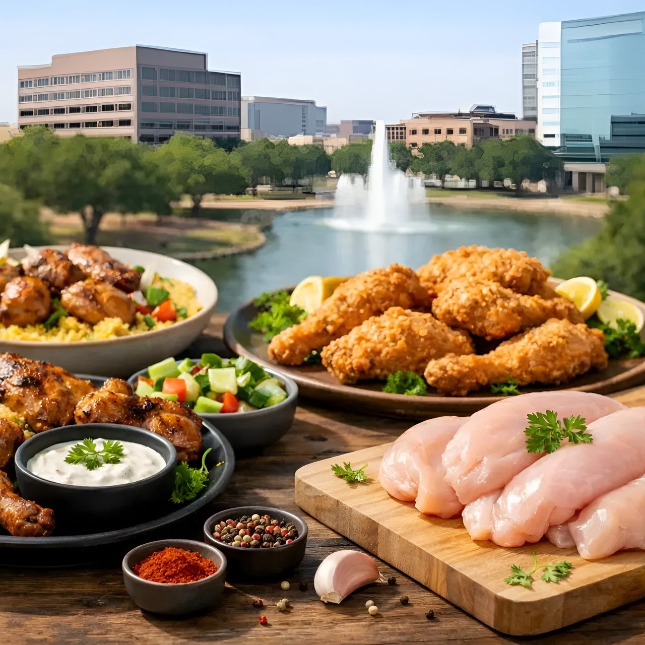 Halal Certified Chicken Near Me in Plano