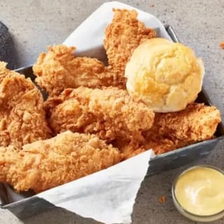 Chicken with Biscuit