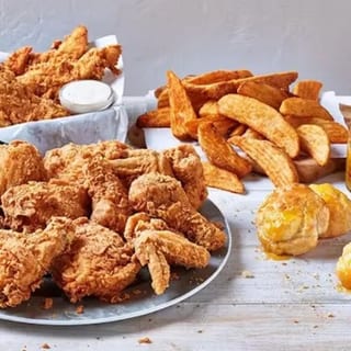 Mega Family Feast 24 PC Chicken, 12 Tenders, 5 Sides, 12 Biscuits