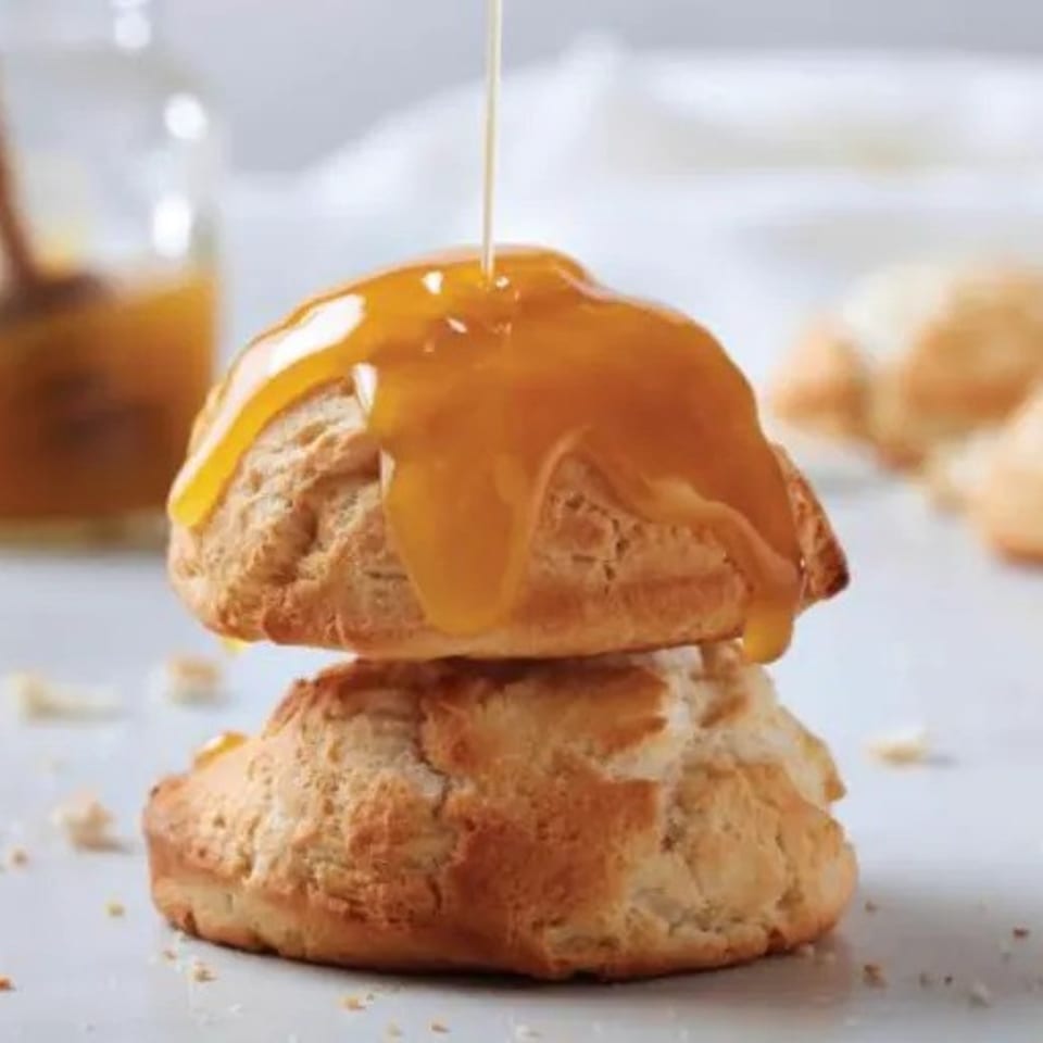 Indulge in Our Honey Biscuits